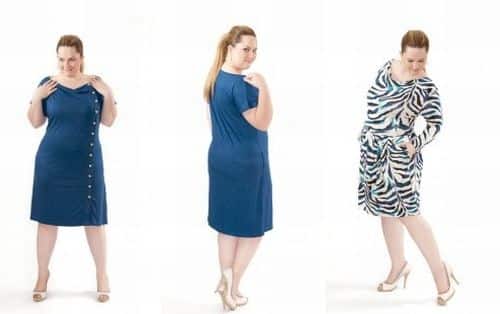 Estes vestidos plus size da marca Magnólia são perfeitos para as senhoras evangélicas neste outono 2014 e totalmente condizentes com o que pede a doutrina evangélica (Foto: Divulgação)
