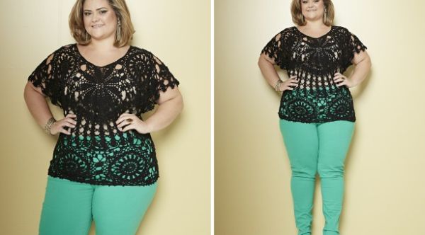blusas para gordas 2017