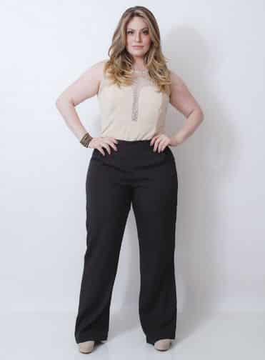 calça para gordas