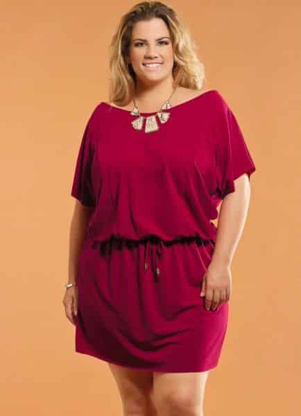 vestidos com elastico na cintura para gordas