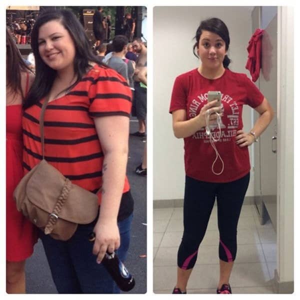 pessoas gordas que emagreceram antes e depois
