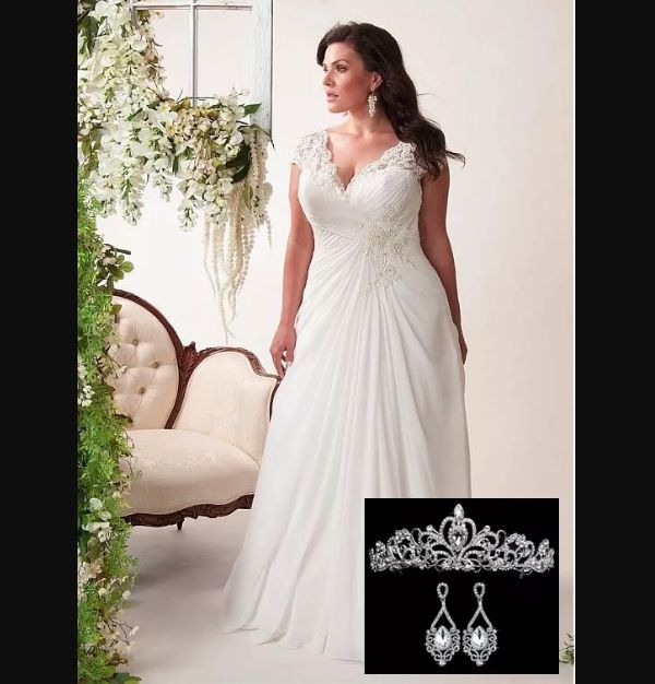 vestido plus size de noiva aluguel