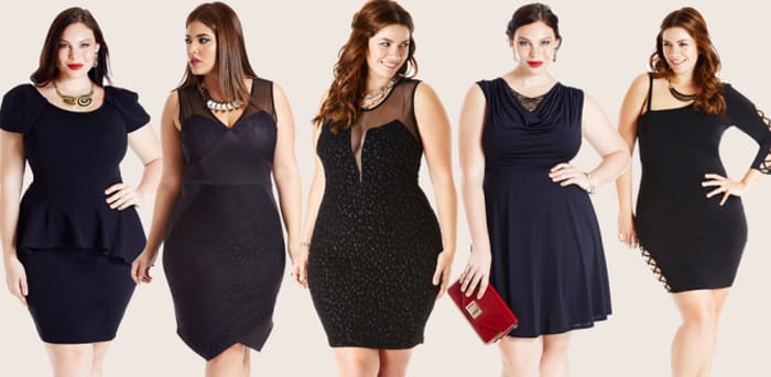 look plus size de festa