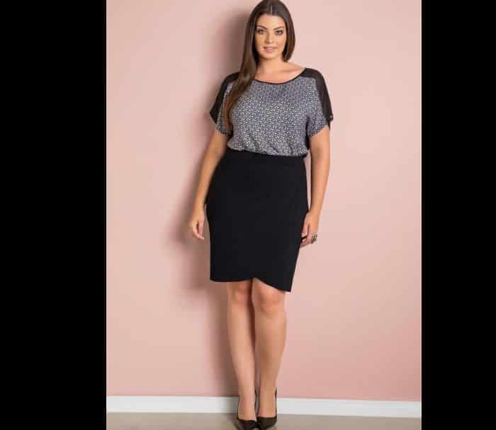 look plus size conjunto