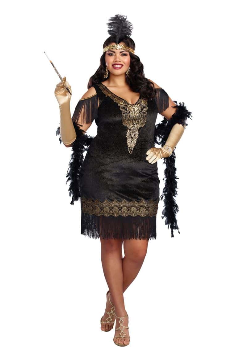 roupa carnaval plus size melindrosa chique 