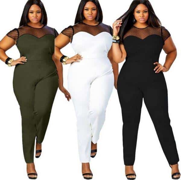 macacão plus size para festa