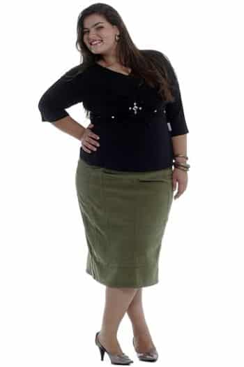 moda evangelica gordinha