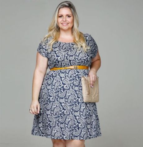 vestido de verão para gordinhas