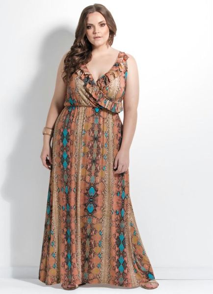 vestidos verão para gordas