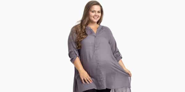 comprar roupas para gestantes gordas