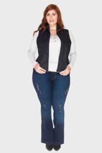 Colete para Moda Plus Size