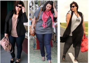 moda para gordas com barriga