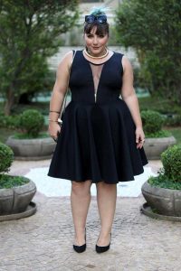 vestido gode midi