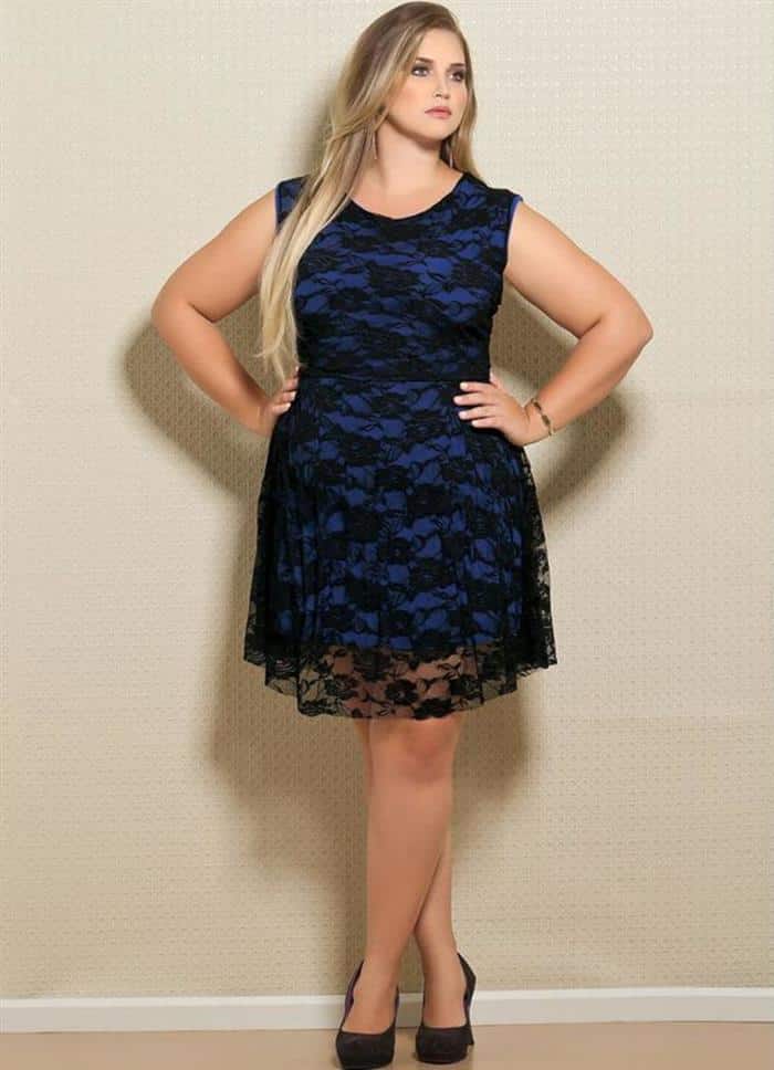 vestido longuete para casamento plus size