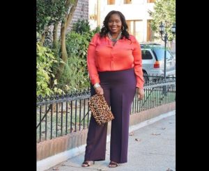 look plus size para trabalho