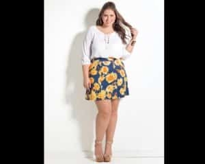 look plus size saia