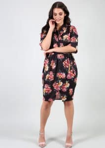 look plus size estampa