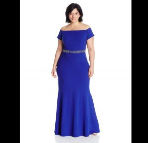 vestido de casamento azul royal