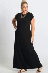 Vestidos longos de festa que emagrecem preto