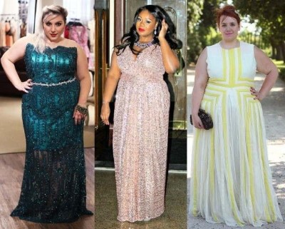 vestidos longos para gordas