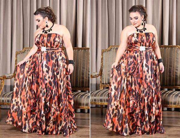 vestido de oncinha plus size