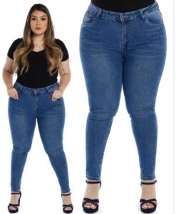 Roupas que disfarçam a barriga grande jeans - Plus Size